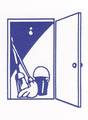 12" PLASTIC LOBBY DUSTPAN