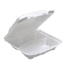 TD 19903 3 Compartment Hinge Lid Styro Container